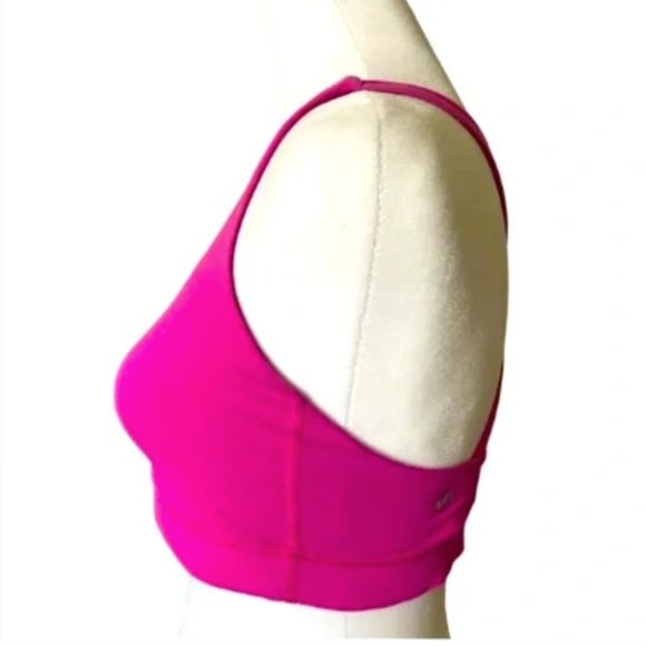 Lululemon Energy Bra Size 12 Sonic Hot Pink - LIKE NEW! - Picture 10 of 12